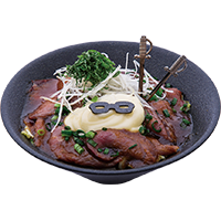 伏見猿比古のローストビーフ丼～血と肉のあるものが好き～